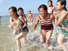 朝鲜另一面 探访平壤最受欢迎的海水浴场